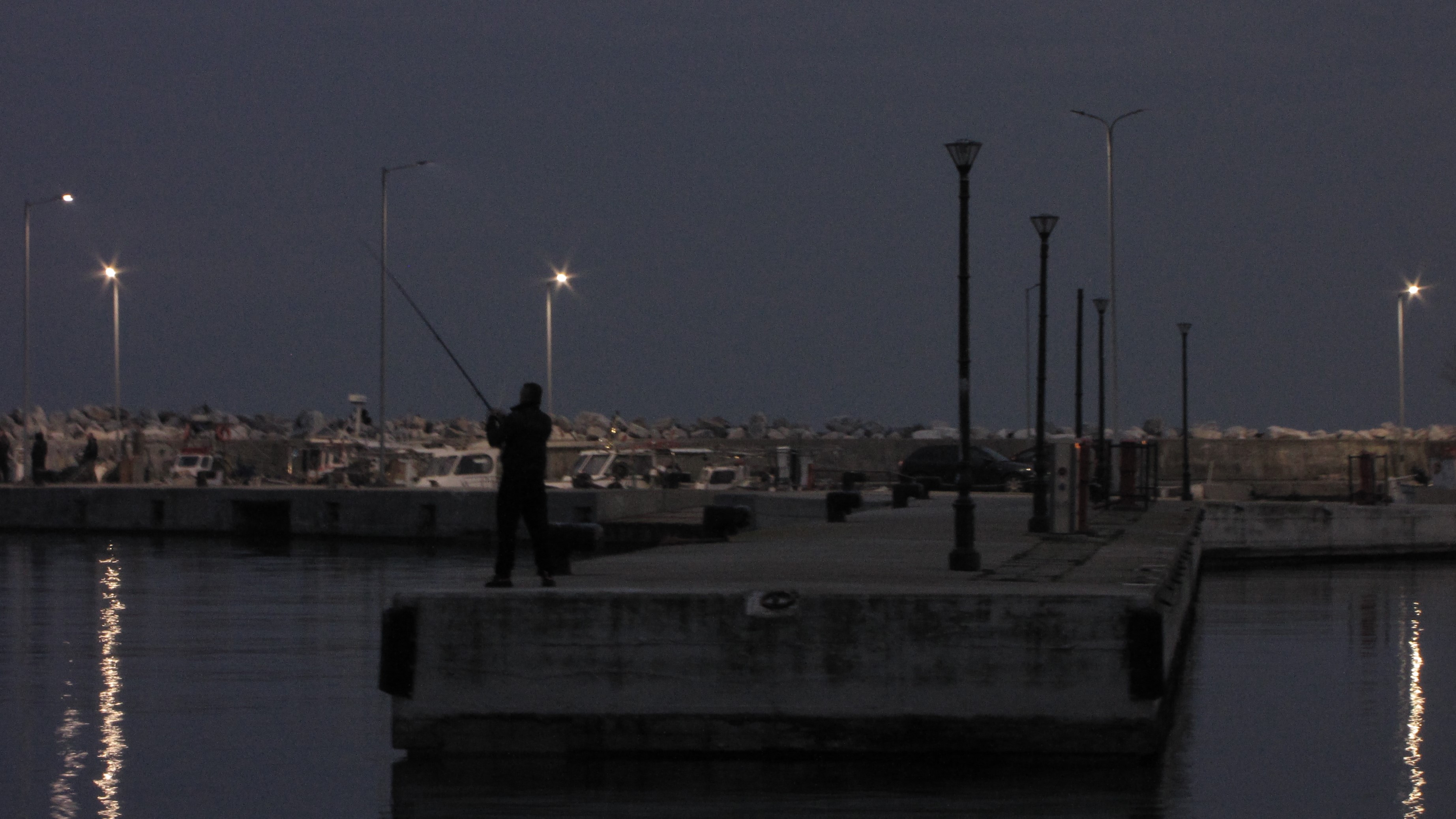 Port w Platamonas.